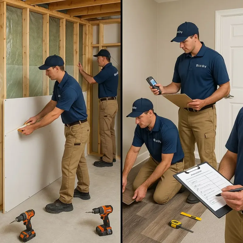 Repairs and Reconstruction process in Danville, PA