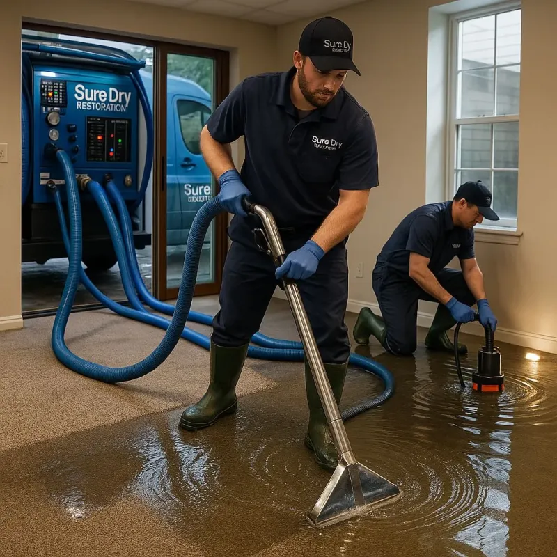 Water Extraction and Removal process in Danville, PA